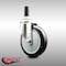 Service Caster 5 Inch 316SS Black Polyurethane Wheel Swivel 3/4 Inch Expanding Stem Caster SCC-SS316EX20S514-PPUB-BLK-34 - alternate 3